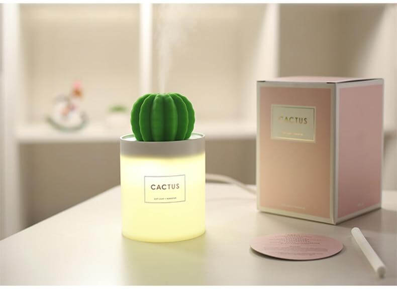 Cactus Ultrasonic Aromatherapy Humidifier - Image 3
