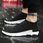 Breathable Wear-Resisting Knitted Men Shoes