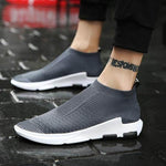 Breathable Wear-Resisting Knitted Men Shoes