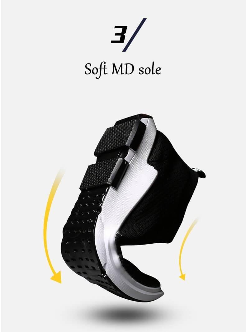 Breathable Wear-Resisting Knitted Men Shoes - Image 2