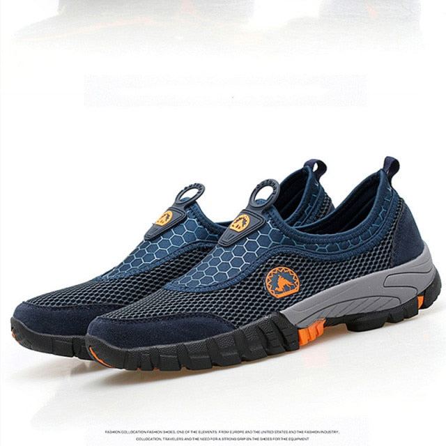 Men Outdoor Comfy Breathable Mountaineer Hiking Shoes - Image 15