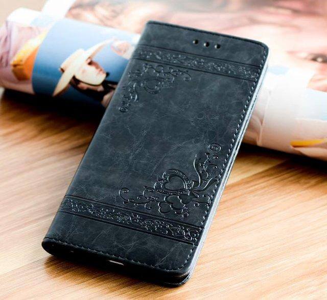 High Quality Leather Flip Cover Wallet Case for Iphone X and Other Models - Image 4