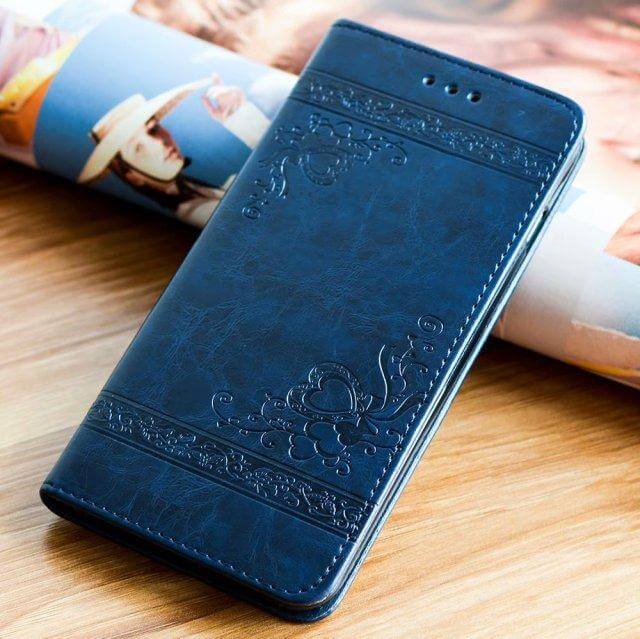High Quality Leather Flip Cover Wallet Case for Iphone X and Other Models - Image 1