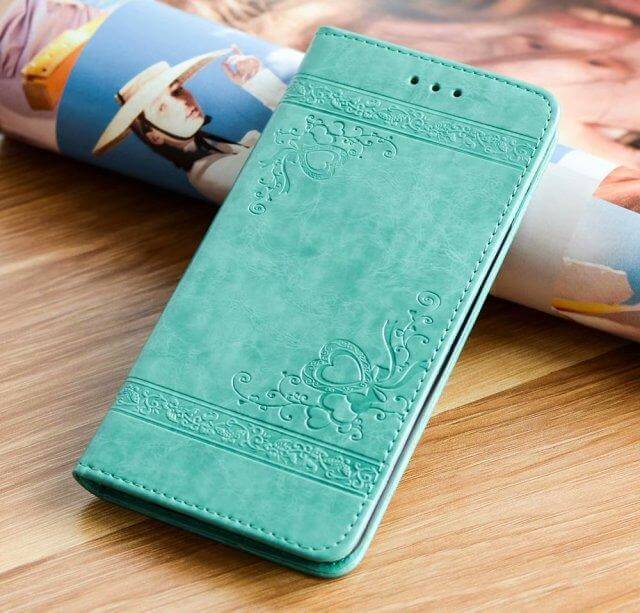 High Quality Leather Flip Cover Wallet Case for Iphone X and Other Models