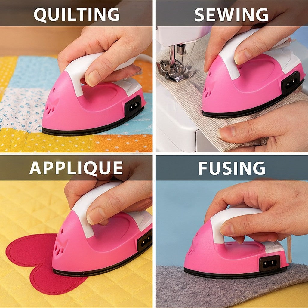 Ultra Compact Travel-Friendly Electric Iron - Image 1