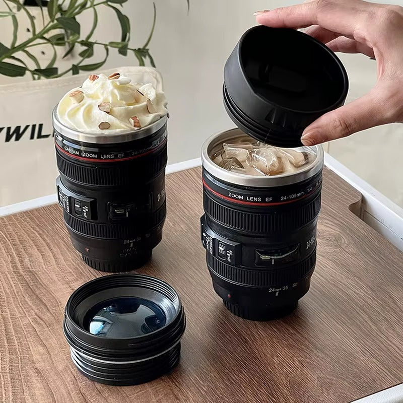 Zoom In Camera Lens Ceramic Coffee Mug