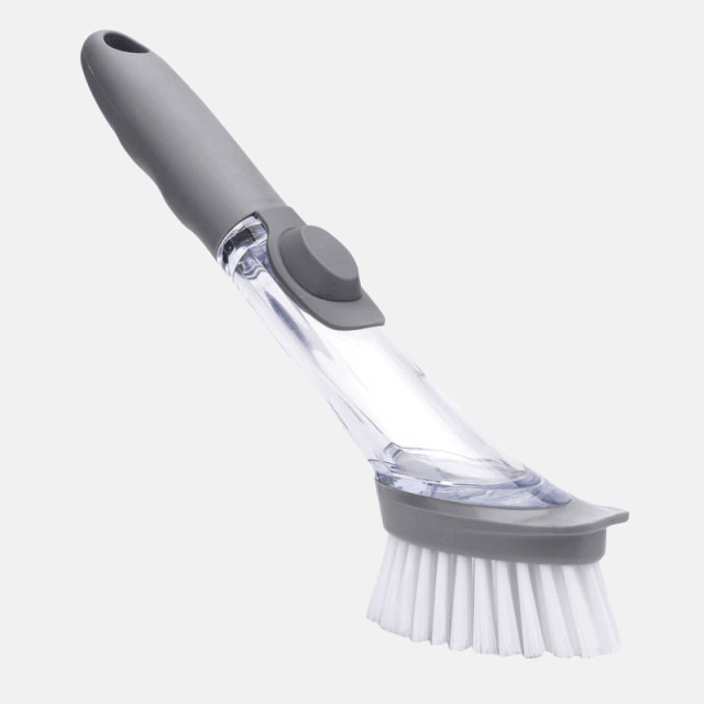 2in1 Liquid Dispenser Dish Washing Brush