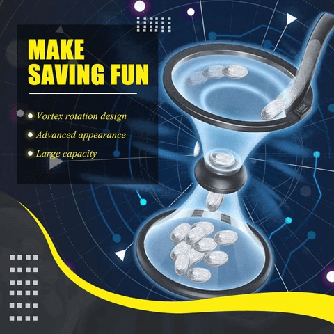 Stress Reliever Vortex Coin Box - Image 0