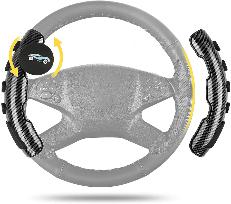 Universal Anti-Slip Car Steering Wheel Booster Cover - Image 0