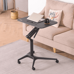 Modern Japanese Movable Adjustable Sit/Stand Desk