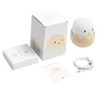 Rechargeable Silicone Chicken Egg Led Night Touch Lamp