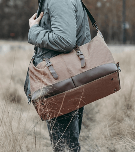 Premium Vintage Canvas Sport Bag - Image 2