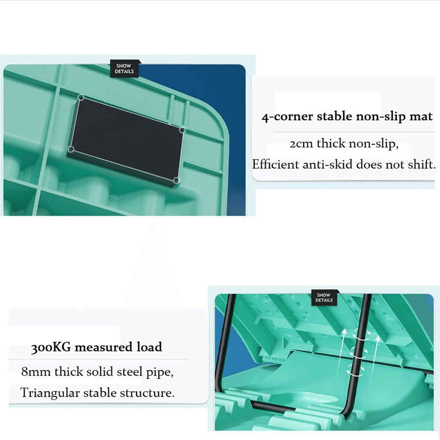Adjustable Six Style Yoga Leg Stretcher Pedal - Image 4