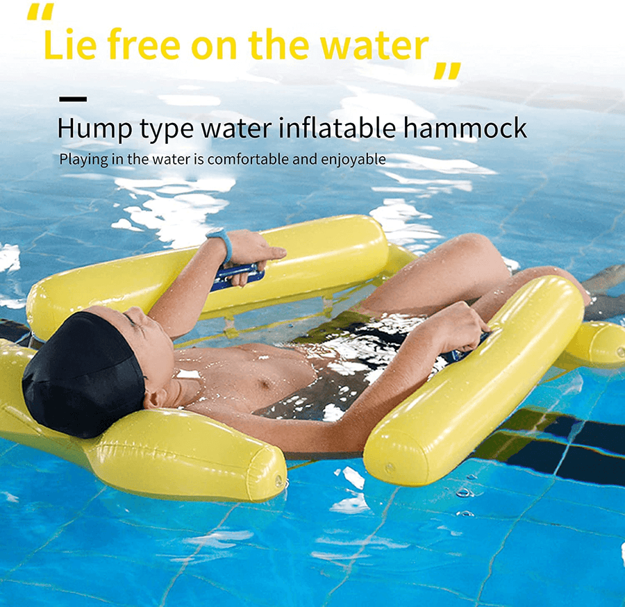 Inflatable Floating Water Lounger Hammock - Image 0