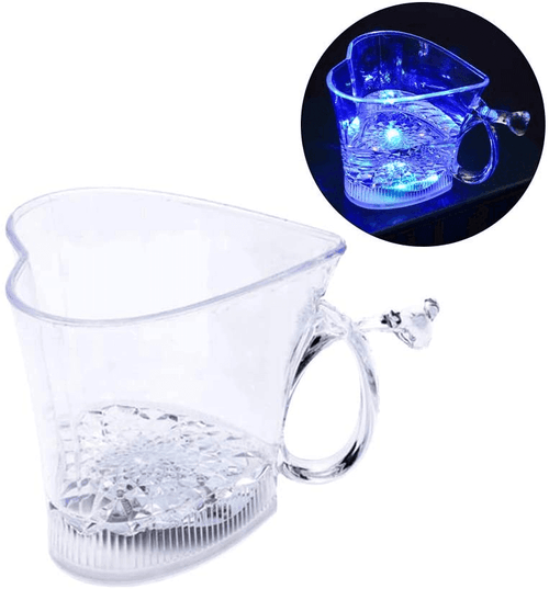 Heart Shaped Glowing Party Cup - Image 0