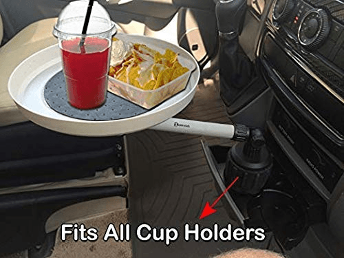 Multifunctional Adjustable Rotating Car Food Tray - Image 4