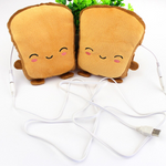 Toast Shape Fingerless Hand Warmer Gloves