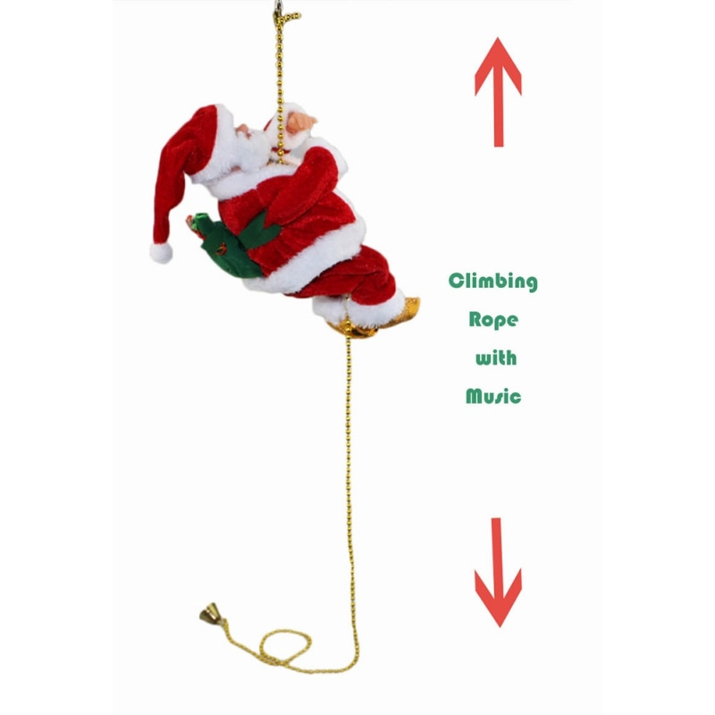 Electric Christmas Santa Claus Decor Toys - Image 8