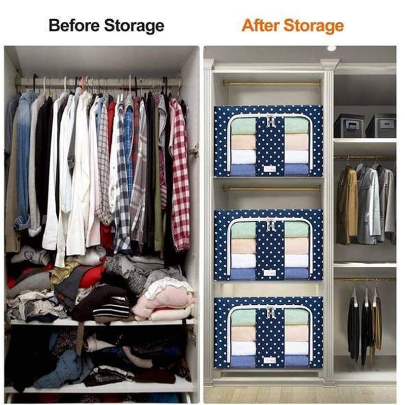 Foldable Home Stuff Storage Box - Image 1