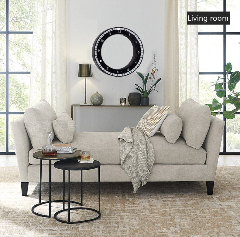 Modern Digital Photoreceptive LED Wall Clock - Image 8