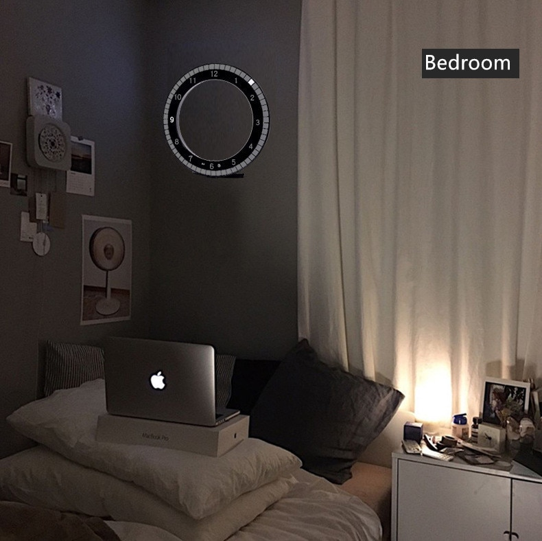 Modern Digital Photoreceptive LED Wall Clock - Image 10