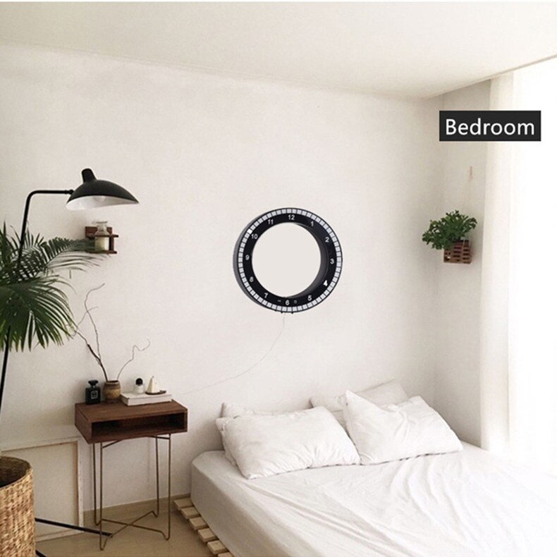 Modern Digital Photoreceptive LED Wall Clock - Image 11