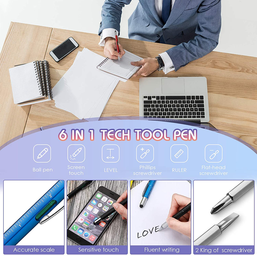 6in1 Screwdriver Ruler Pen - Image 2