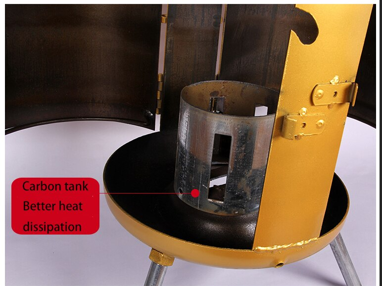 Portable Smokeless All-in-One Camping Grill - Image 9