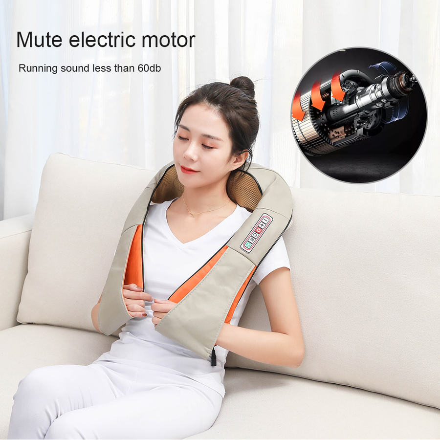 Portable Heated Neck Back Massager - Image 1