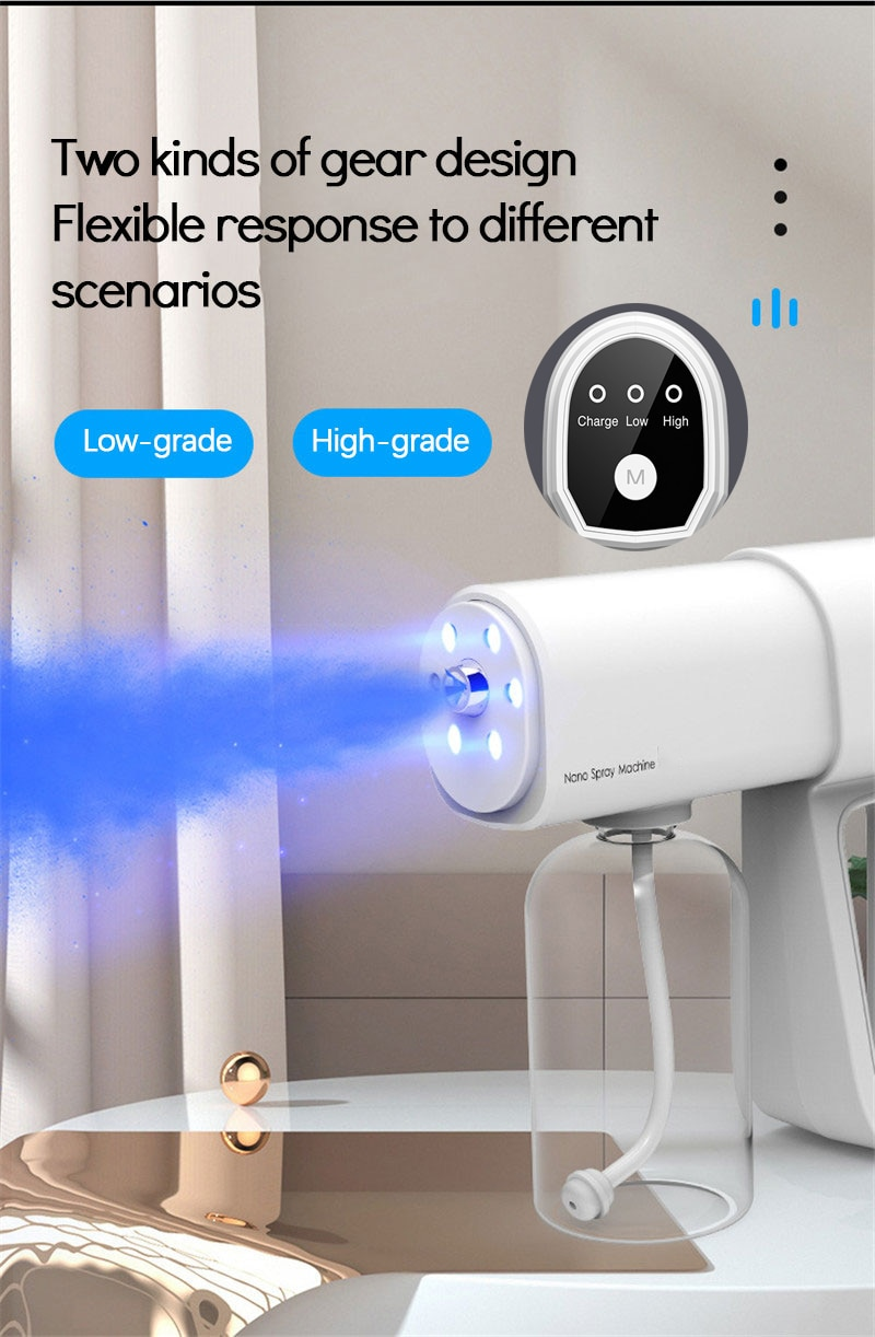 Wireless Blue Light Nano Disinfection Sprayer - Image 8
