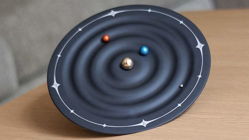 Modern Creative Magnetic Galaxy Clock