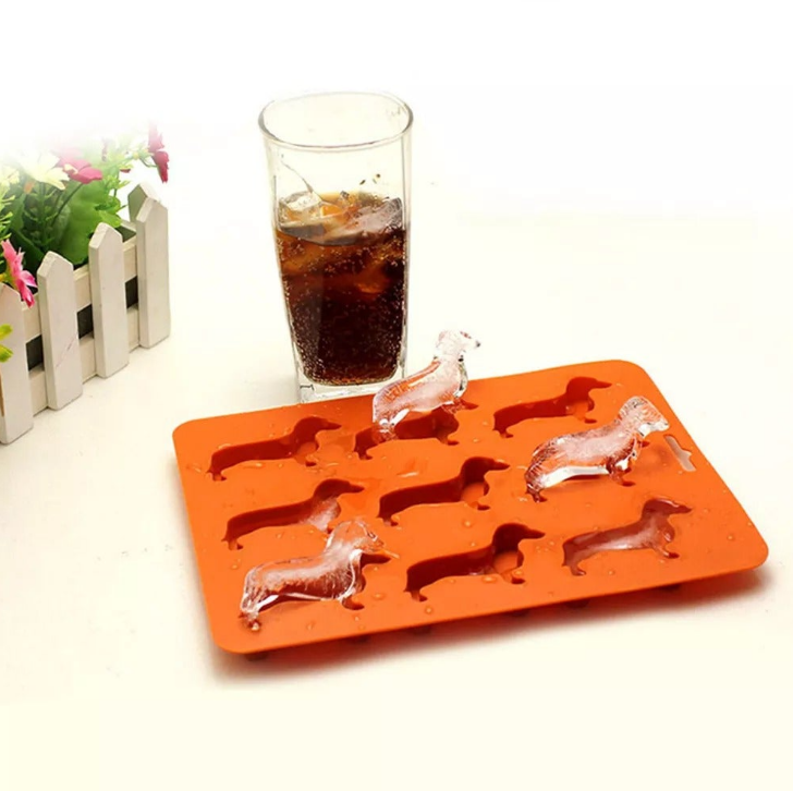 Mini Puppy Shaped Ice Cube Mold