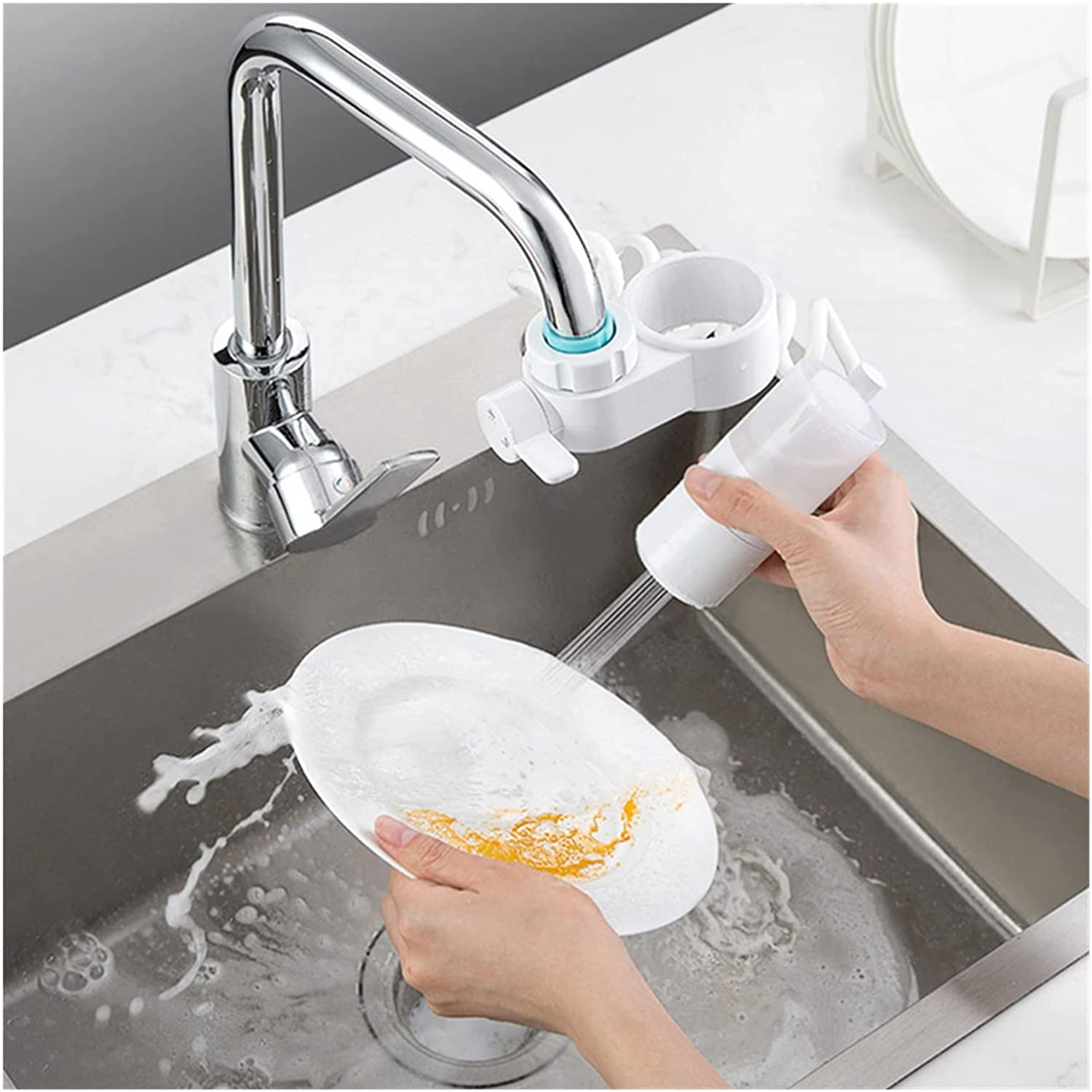 Automatic Telescopic Water Booster Faucet Extender