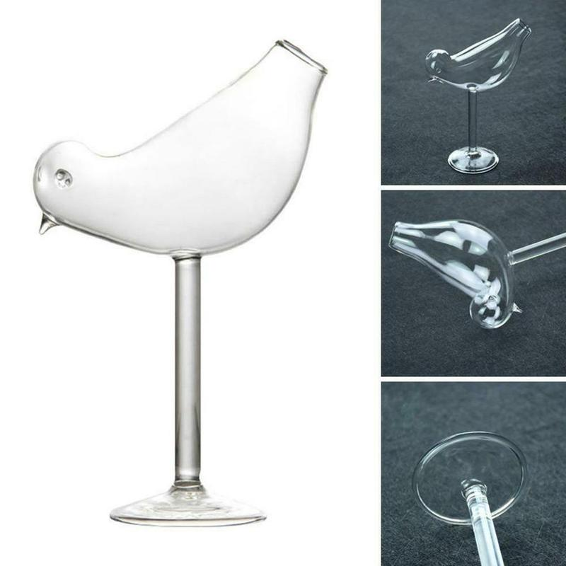 Bird Shape Creative Cocktail Glass