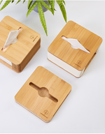 Nordic Bamboo Foldable Tissue Box