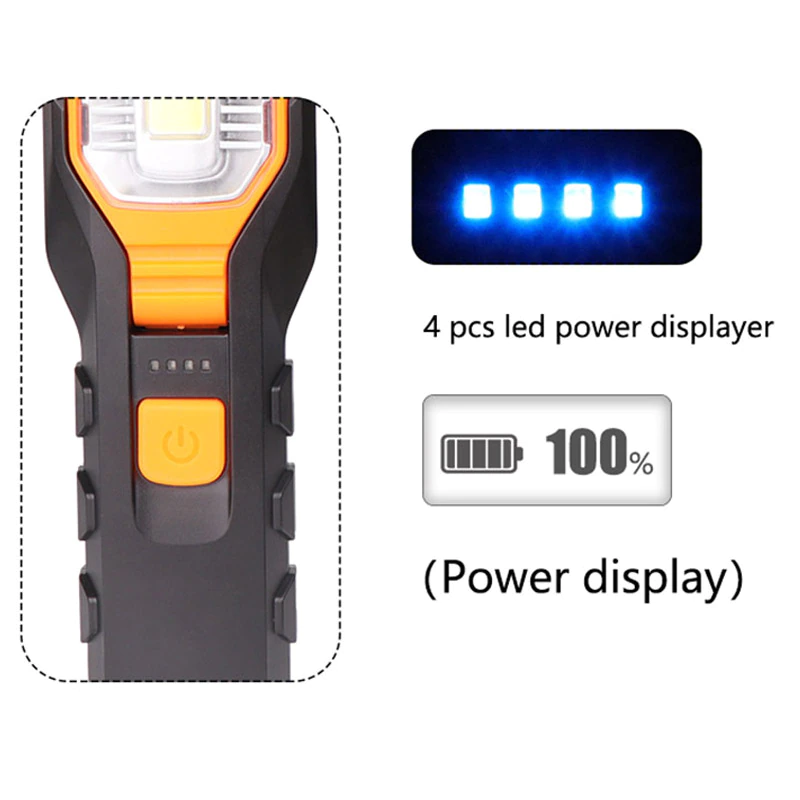 Portable Magnetic Emergency Power Bank Lamp - Image 8