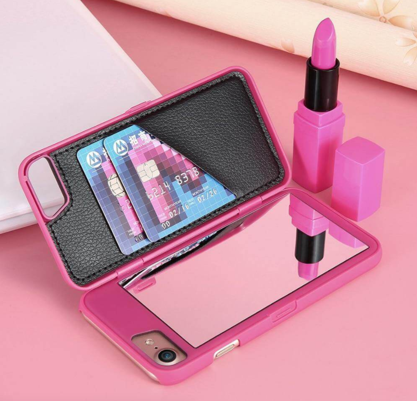 Make-up Mirror Wallet iPhone Case - Image 0