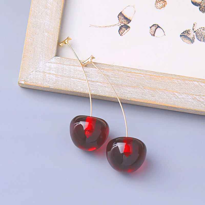 Cherry Fruit European Style Earrings - Image 7