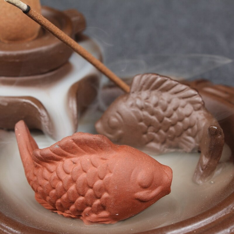 Aromatherapy Creative Ceramic Incense with Stick Holder - Image 8