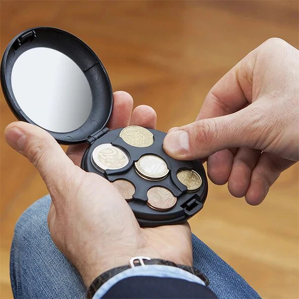 Aluminum Easy Coin Dispenser - Image 1