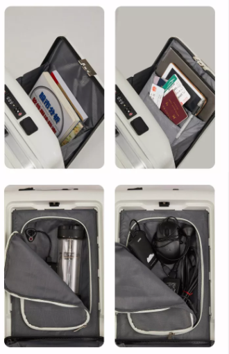 Multifunctional Elegant USB Charging Business Suitcase - Image 2