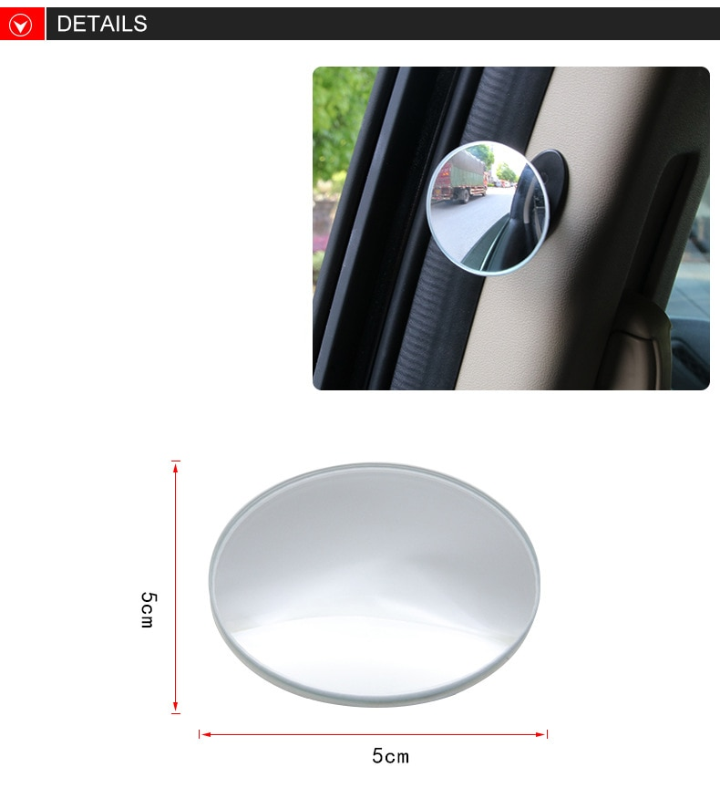 360 Rotatable Car Blind Spot Interior Mirror - Image 4