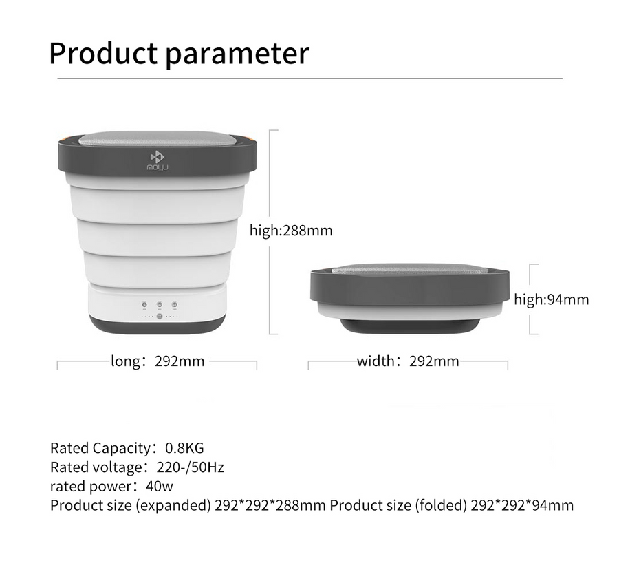 Portable Mini Foldable Washer - Image 8