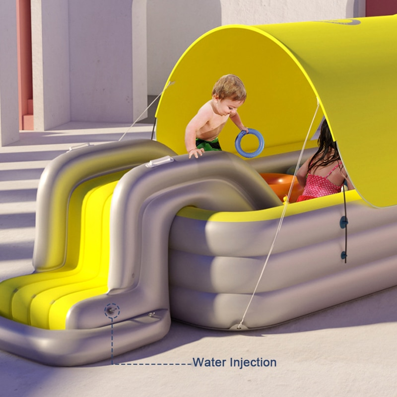 Portable Pool Inflatable Water Slide - Image 0