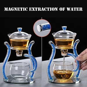 Crystal Glass Fancy Magnetic Tea Infuser