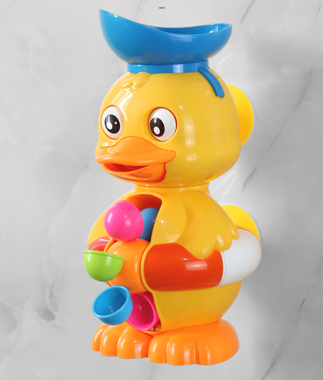 Duck Waterwheel Baby Bath Toy