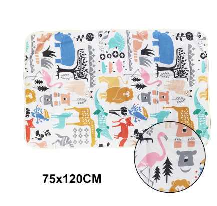 Cartoon Waterproof Reusable Changing Mat - Image 35