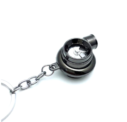 Mini Turbo Fan Keychain Flashlight - Image 1