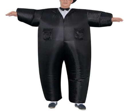 Gentleman Shaped Inflatable Costume For Parties