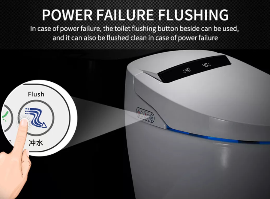 Elegant Smart Futuristic Self-Cleaning Toilet - Image 5